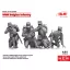 ICM WWI Belgian Infantry (100% new molds) 1:35 figura készlet