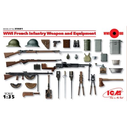 ICM French Infantry Weapons & Equipment