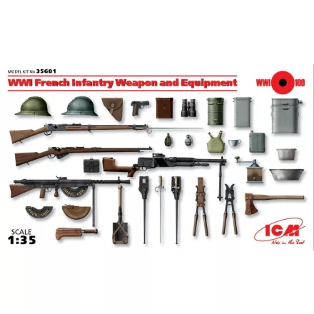 ICM French Infantry Weapons & Equipment