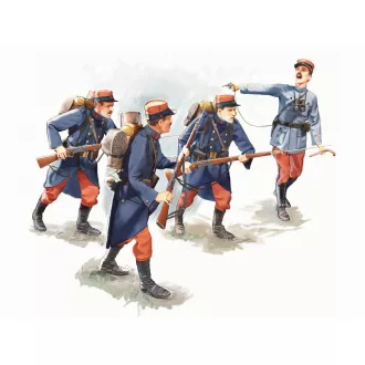 ICM French Infantry 1914 1:35 figura készlet