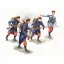 ICM French Infantry 1914 1:35 figura készlet