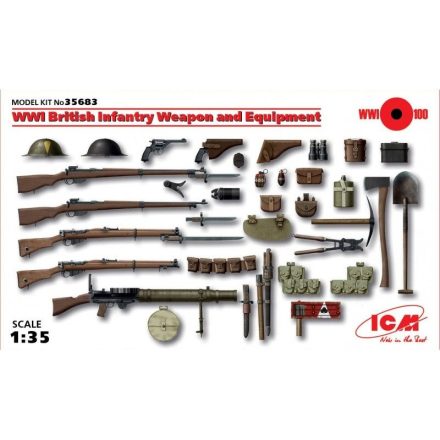 ICM WWI British Infantry Weapons Equipment