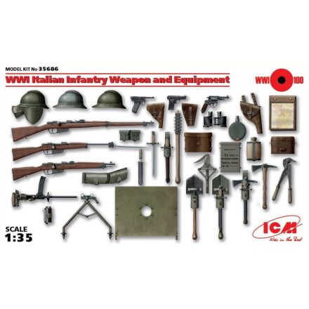 ICM WWI Italian Infantry Weapon and Equipment