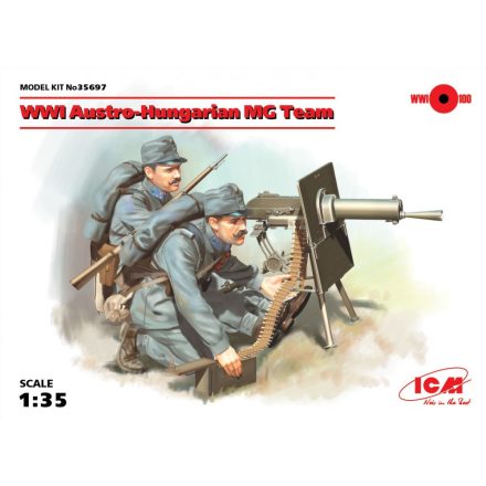 ICM WWI Austro-Hungarian MG Team