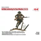 ICM British Infantry in Gas Masks(1917)4 Figu 1:35 figura készlet