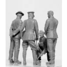 ICM WWI British Tank Crew (4 figures) 1:35 harcjármű makett