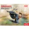 ICM Zwillingssockel 36, WWII German Anti-aircraft Machihe gun Mount (100% new molds) 1:35 kiegészítő