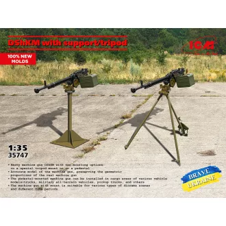   ICM DShKM with support/tripod (100% new molds) 1:35 makett kiegészítő