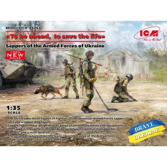   ICM To be ahead, to save the life, Sappers of the Armed Forces of Ukraine makett