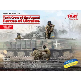 ICM Tank Crew Of The Armed Forces Of Ukraine makett