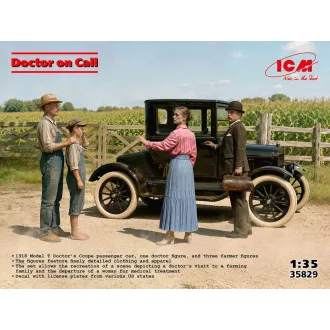 ICM Doctor on Call 1:35 autó makett