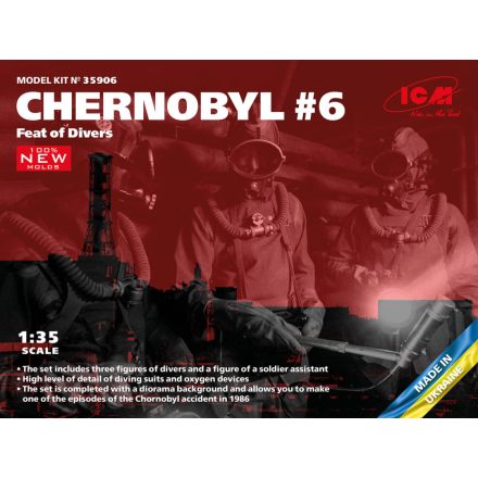 ICM Chernobyl #6 - Feat Of Divers makett