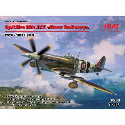 ICM Supermarine Spitfire Mk.IXC 'Beer Delivery' makett