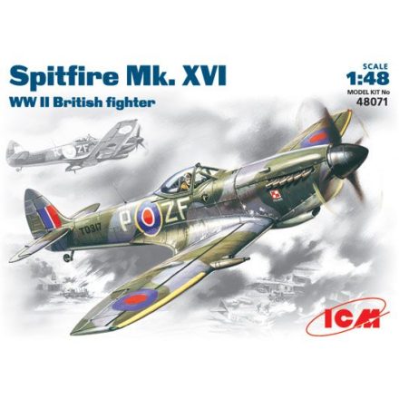 ICM Spitfire Mk.XVI makett