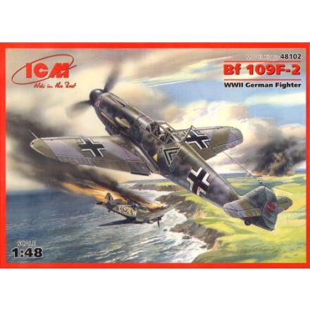 ICM Messerschmitt Bf 109F-2 makett