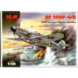 ICM Messerschmitt Bf 109F-4B makett