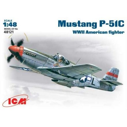 ICM North-American P-51C Mustang makett
