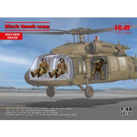 ICM Black Hawk Crew (3 figures / 100% new moulds) makett