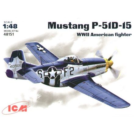 ICM North-American P-51D-15 Mustang makett