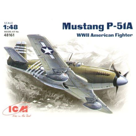 ICM North-American P-51A Mustang USAF makett