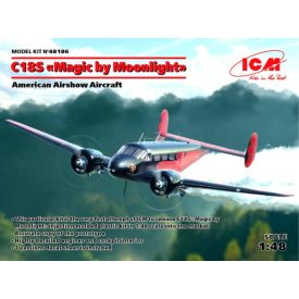 ICM Beech C18S "Magic by Moonlight" makett