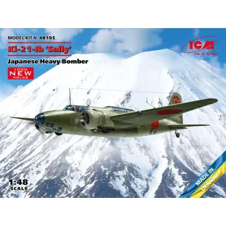   ICM Ki-21-Ib Sally Japanese Heavy Bomber (100% new molds) 1:48 repülő makett