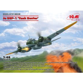 ICM Ju-88P-1 'Tank Buster' makett