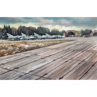   ICM Soviet PAG-14 Airfield Plates 32 pcs 1:48 dioráma kiegészítő