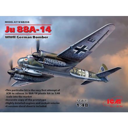 ICM Junkers Ju 88A-14 makett