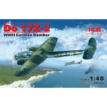 ICM Dornier Do 17Z-2 WWII German Bomber makett