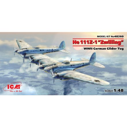 ICM Heinkel He-111Z-1 Zwilling makett