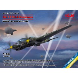 ICM He 111H-8 Paravane, WWII German Aircraft makett