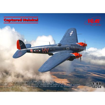 ICM Captured Heinkel makett
