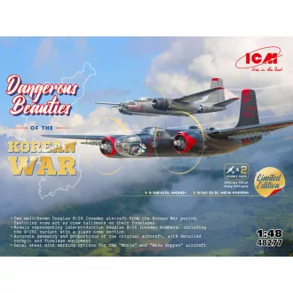   ICM Dangerous Beauties of the Korean War (limited edition - only 500 pcs) 1:48 repülő makett