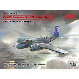   ICM A-26 Invader Pacific War Theater, WWII American Bomber makett