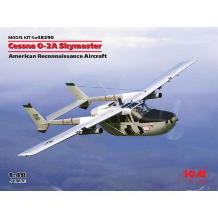 ICM Cessna O-2A Skymaster,American Reconnaissance Aircraft makett