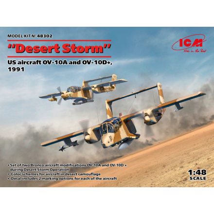 ICM 'Desert Storm'. US aircraft OV-10A and OV-10D+, 1991 makett