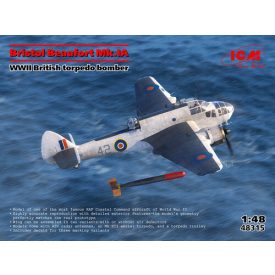   ICM Bristol Beaufort Mk.I A - British WWII Torpedo Bomber makett