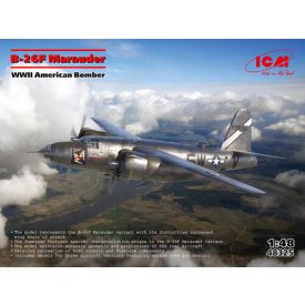 ICM B-26F Marauder, WWII American Bomber makett