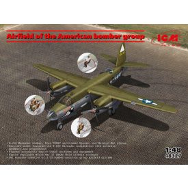 ICM Airfield of the American Bomber Group makett