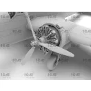 ICM HP.52 Hampden B.Mk.I WWII British bomber (100% new molds) 1:48 repülő makett