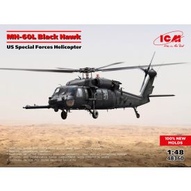 ICM MH-60L Black Hawk - US Special Forces Helicopter makett