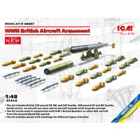ICM WWII British Aircraft Armament makett