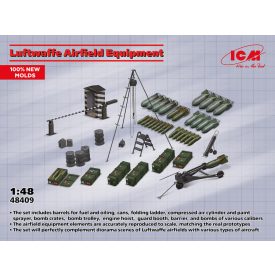 ICM Luftwaffe Airfield Equipment makett