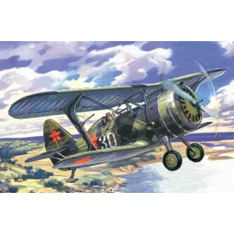 ICM Polikarpov I-15 1:72 repülő makett