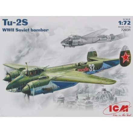 ICM Tupolev Tu-2 WWII Soviet Bomber makett