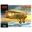ICM I-5 Soviet Biplane Fighter 1:72 repülő makett