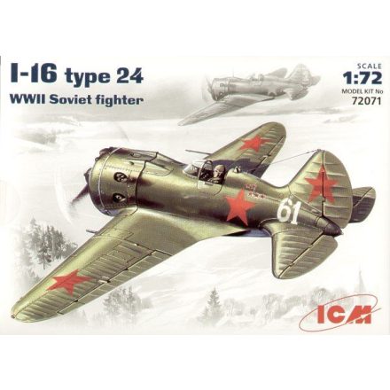 ICM Polikarpov I-16 type 24 makett