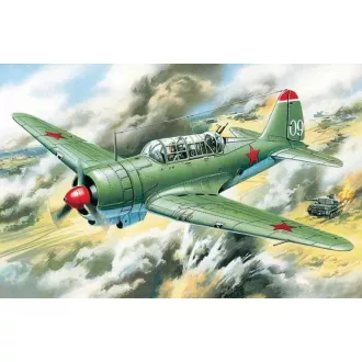 ICM Sukhoi Su-2 1:72 repülő makett