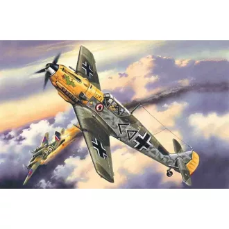 ICM Messerschmitt Bf 109 E-4 1:72 repülő makett